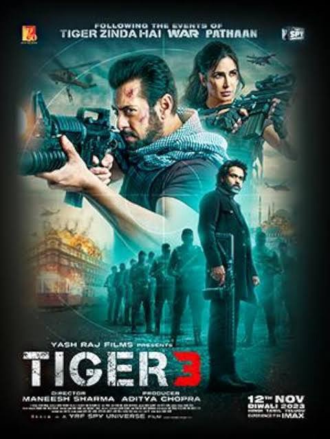 Tiger 3 poster